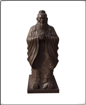 鑄銅孔子像