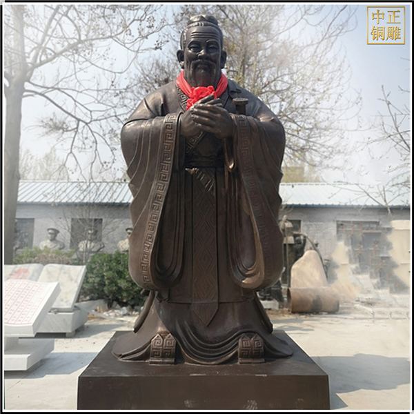 純銅孔子雕塑鑄造價格.jpg 純銅孔子雕塑鑄造價格.jpg